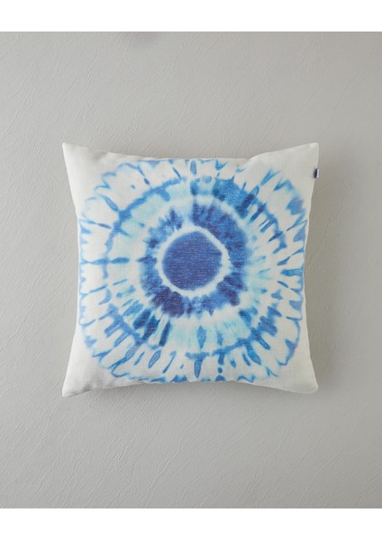 Marine Mia Dijital Baskı Kırlent Kılıfı 45X45 cm Mavi - Yeşil