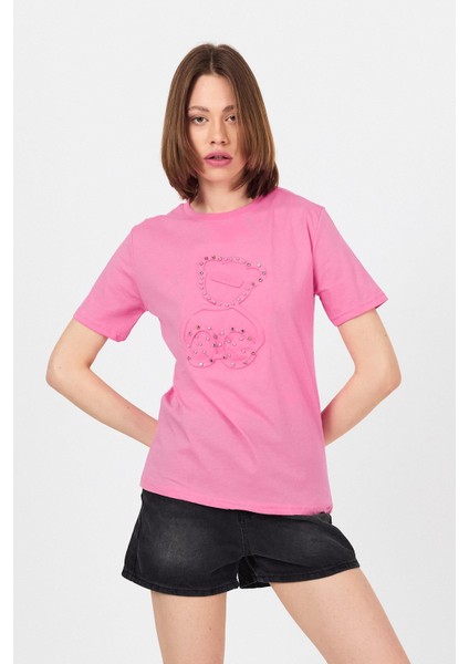 Pembe Ayı Kabartmalı Tişört 25226 fiyatları