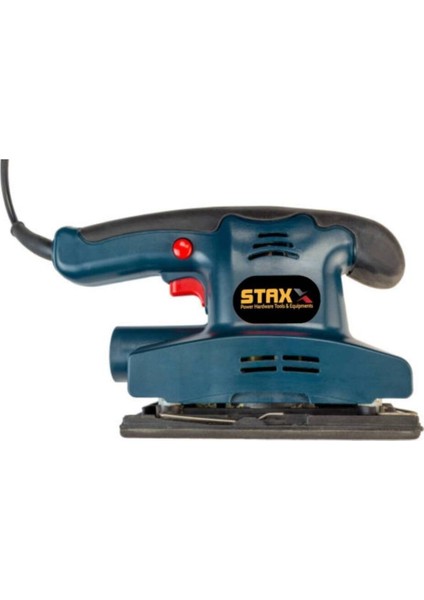 STX-450X Profesyonel 400 W Elektrikli Titreşimli Zımpara Makinası +5 Ad Zımpara Hediyeli