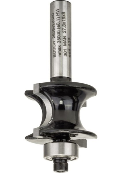 Standard W Yarım Çubuk Freze 8*19*63 mm