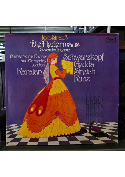 Johann Strauss*, Philharmonia Orchestra, 2lp