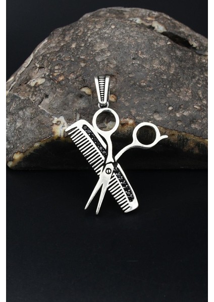 Kolye Ucu Tarak-Makas 925 Ayar Gümüş 901817 fiyatları