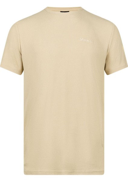 Kalei Sıfır Yaka T-Shirt Bej
