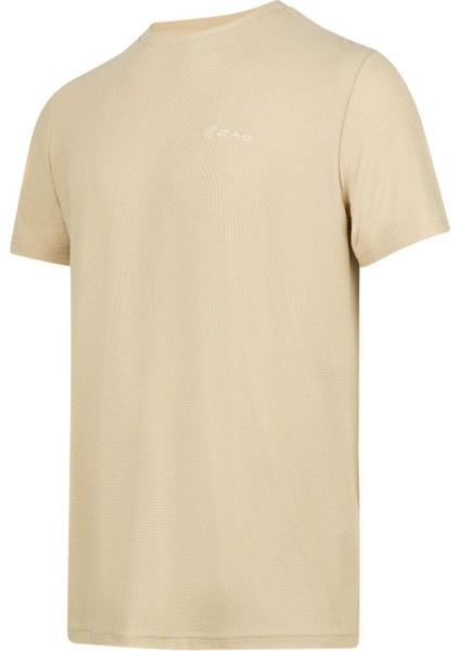 Kalei Sıfır Yaka T-Shirt Bej