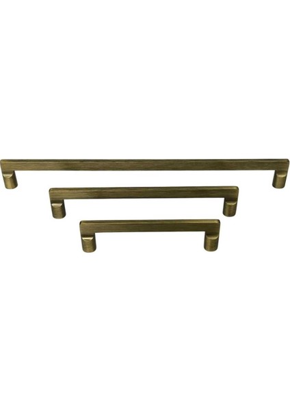 Mobilya Kulbu Antik Sarı Renk 320MM Kulp (SY9393 0320 Abm)