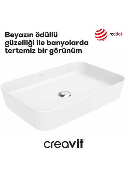 LP060 Loop 40X60 cm Tezgah Üstü Lavabo