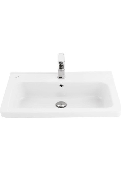 Ideal 45 x 100 cm Etajerli Mobilya Dolap Uyumlu Lavabo ID100
