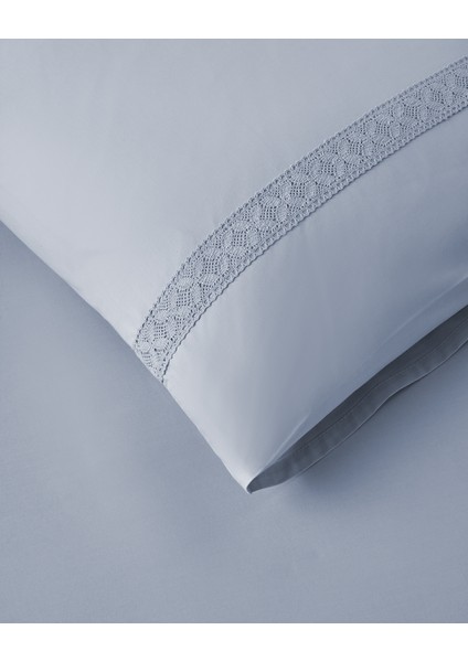 Lace Elegance Kopanakili Perkal King Size Nevresim Takımı 240X220 cm Lila fırsatları