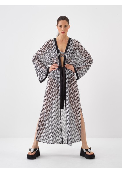 Siyah Oversize Kimono