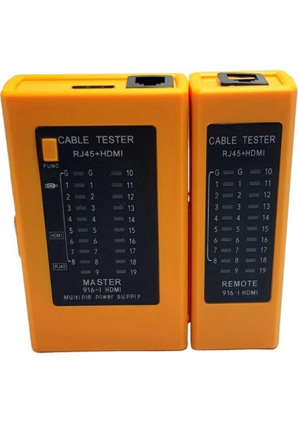 Sline HT-203 RJ45-CAT5-CAT6 +Hdmı Kablo Test Cihazı