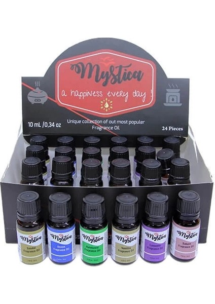 Zen Assorted Fragrance Oil 24'lü Set