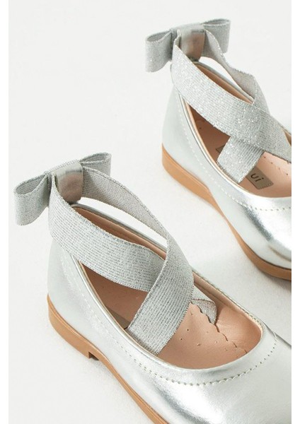 Jane Işıltılı Fiyonklu Babet Şık ve Rahat Özel Gün Kız Çocuk Ayakkabı