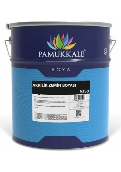 Akrilik Zemin Boyası 15 kg Beyaz