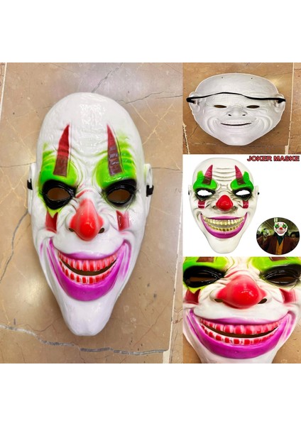 Palyaço Temalı Joker Maskesi fiyatları