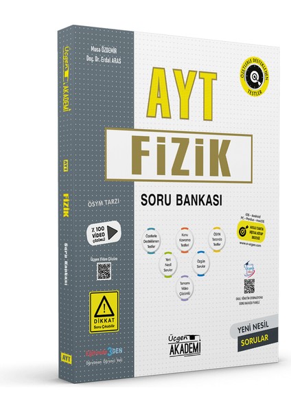 Üçgen Akademi Ayt Fizik Soru Bankası Ösym Tarzı Yeni Nesil Sorular Video Çözümlü