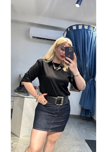 Zr Premium Keten Acı Kahverengi Etek Gömlek Takım indirimleri