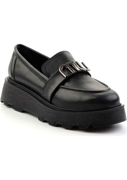 Siyah Kadın Loafer Ayakkabı K01327251809 modelleri