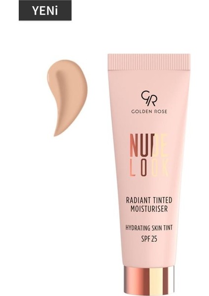 Nude Look Radiant Tinted Moisturiser No: 01 Fair Tint - Renkli Nemlendirici Spf 25 - 8691190967130