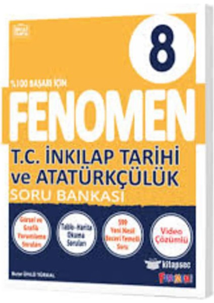 Fenomen Okul 8. Sınıf Inkılap Tarihi ve Atatürkçülük Soru Bankası