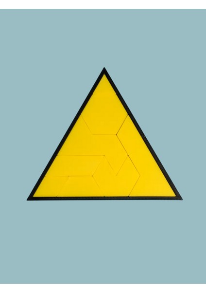 Üçgen Zeka Bulmacası - Puzzle - Zor Puzzle