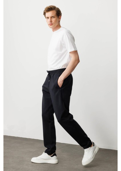 Erkek Cep Yanı Kumaş Eşofman Altı K.lacivert fiyatları