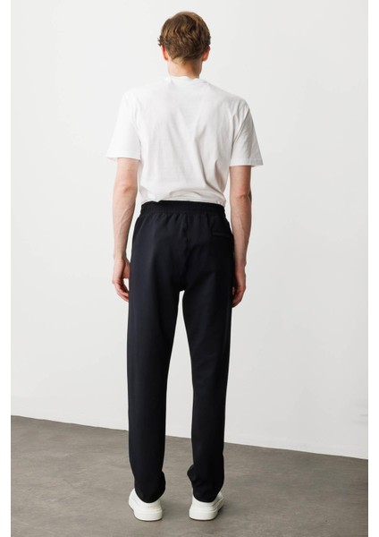 Erkek Cep Yanı Kumaş Eşofman Altı K.lacivert modelleri