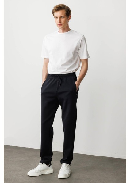 Erkek Cep Yanı Kumaş Eşofman Altı K.lacivert fırsatları