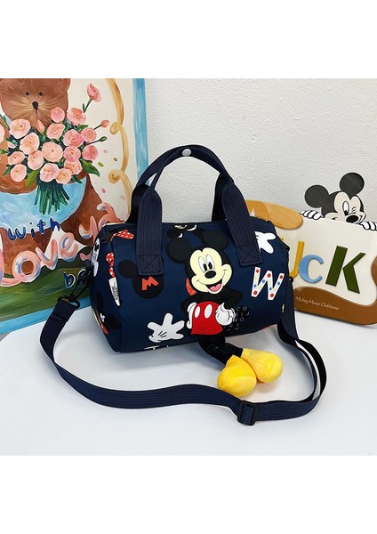 Sevimli Mickey Mouse Desenli Kızlar Günlük El Çantası Omuz Çantası (Yurt Dışından)