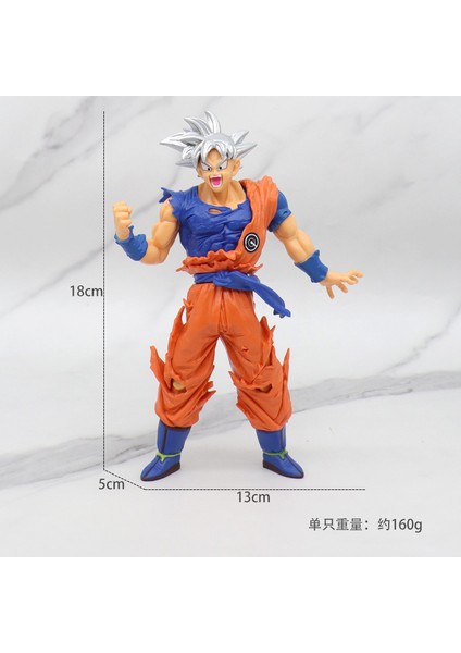 Animasyon Büyük Dragon Ball Sun Wukong Şekilli Kalıp Süsleme Gogeta Vegetto Saiyan (Yurt Dışından)