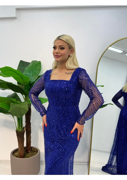 Kare Yaka Kollu Balık Abiye fırsatları