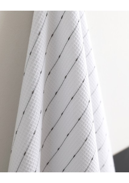 Soderna Pamuklu Banyo Havlusu - Beyaz/gri modelleri