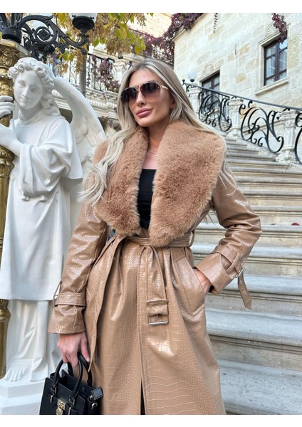 Camel Kroko Kürk Kaban modelleri