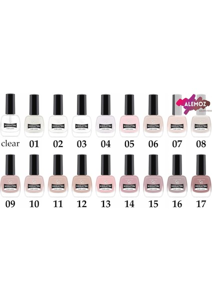 Keratin Nail Color No:93 - Oje