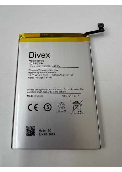 Redmi 9c BN56 Batarya