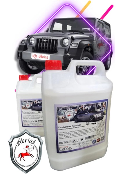 Oto Davlumbaz Plastik Parlatıcı ve Koruyucu 5Lt modelleri