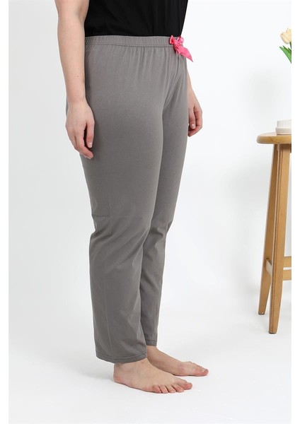 Kadın Pamuklu Büyük Beden Alt Pijama 27559 Vizon fırsatları