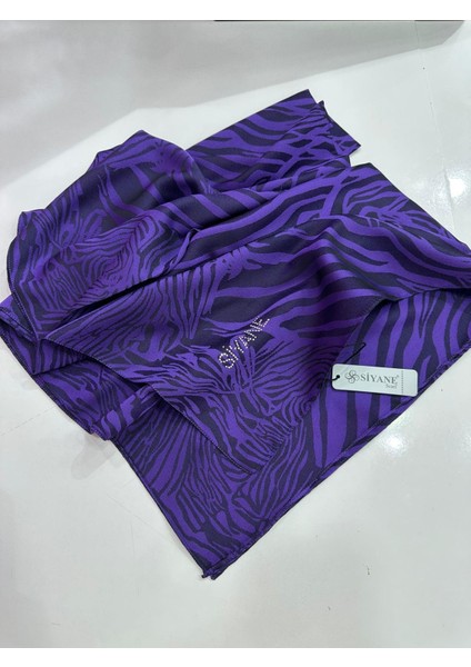 Kadın SEN2207 Zebra Desenli Şal
