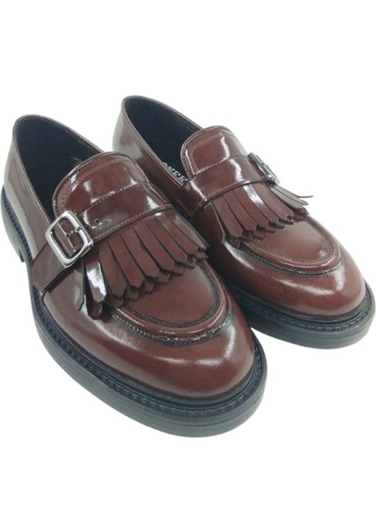 420525YLP4568 Erkek Günlük Loafer Kahverengi