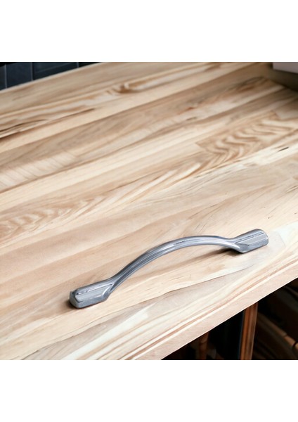 Mobilya Mutfak Dolabı Çekmece Dolap Kulpları Kapak Kulpu Kulbu Krom Renk 128 mm Metal Kulp modelleri