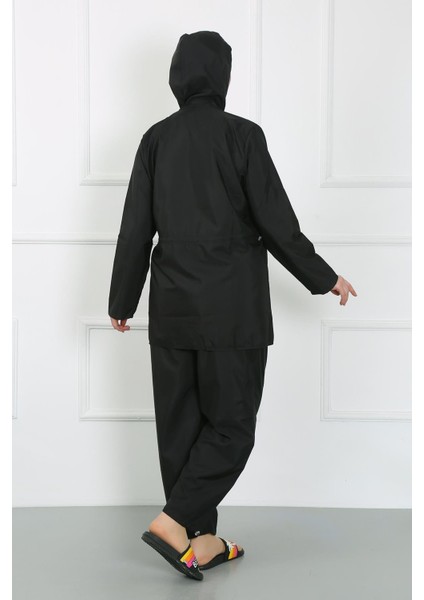 Büyük Beden Tesettür Büyük Mayo Siyah 44010 modelleri