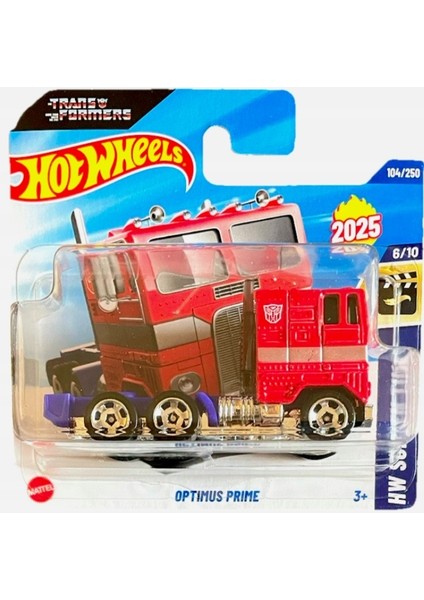 Hot Wheels 2025 - Optimus Prime - Transformers HYW26