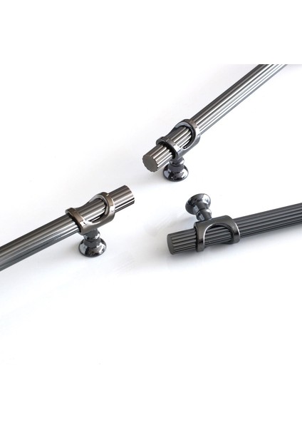 Mobilya Dolap Kapak Mutfak Çekmece Dolabı Kulpları Kulbu Kulpu Füme Metal Kulp 160 Mm-16 cm fırsatları