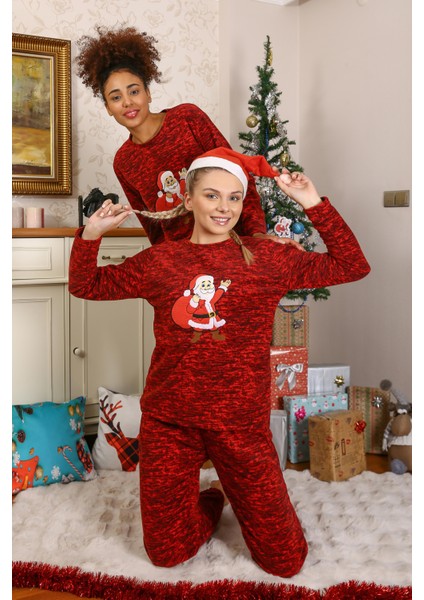 Modaserdem Mdsrdm Welsoft Kadın Polar Sevgili Kombini Pijama Takımı 50125 Tek Takım Fiyatıdır