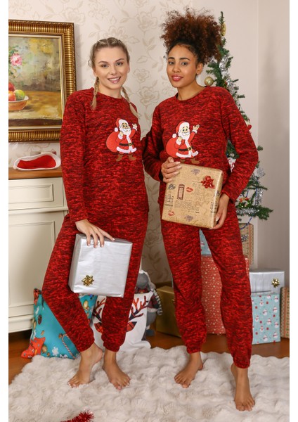 Modaserdem Mdsrdm Welsoft Kadın Polar Sevgili Kombini Pijama Takımı 50125 Tek Takım Fiyatıdır