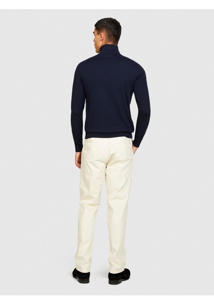 Koton Karışımlı Dik Yaka Kazak Erkek Renkli Kazak - 323A10F2S2244