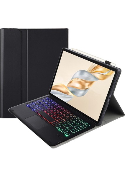 Klavye Deri Tablet Kılıfı AH28-AS (Yurt Dışından)