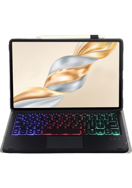 Klavye Deri Tablet Kılıfı AH28-AS (Yurt Dışından)