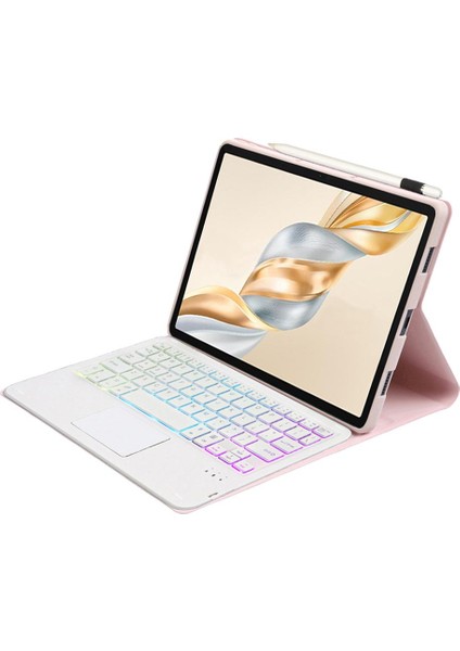 Klavye Deri Tablet Kılıfı AH28-AS (Yurt Dışından)