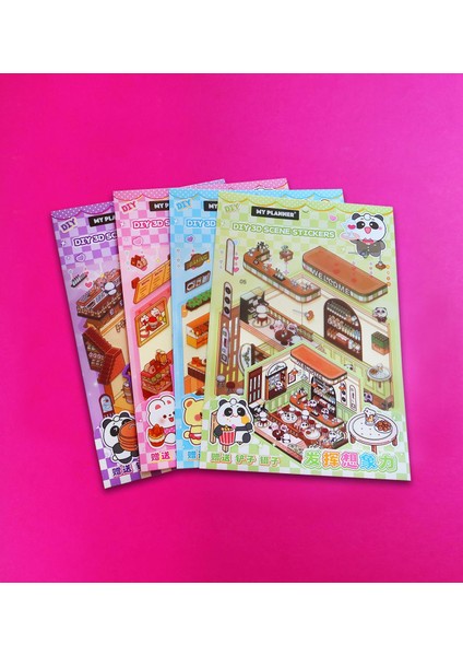 Dıy Kendin Yap 3D Sticker