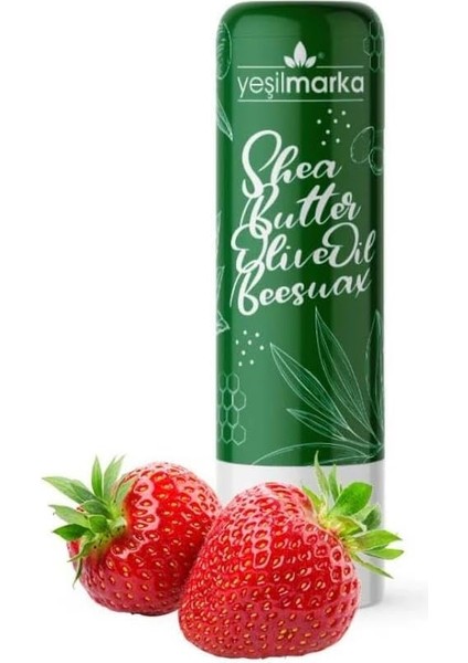 Natural Lipbalm - Strawberry Dudak Balmı